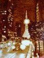 コーヒー画　ヘッドライト
