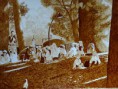 コーヒー画　朝・上野公園・未来